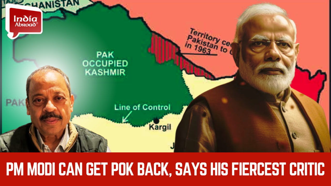 PM Modi can get PoK back, says his fiercest critic